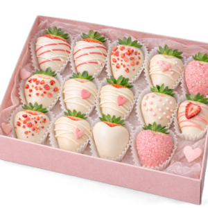 Wonderland White Chocolate Strawberries